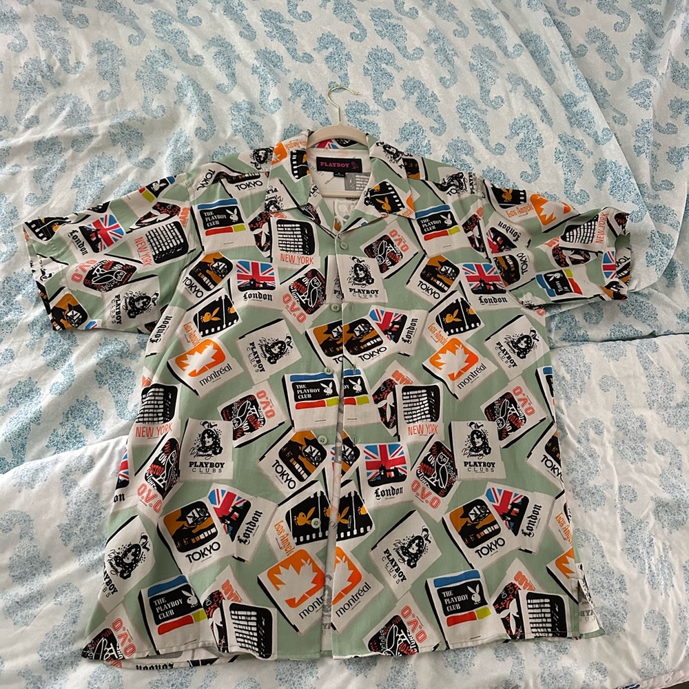 OVO X Playboy Silk Shirt